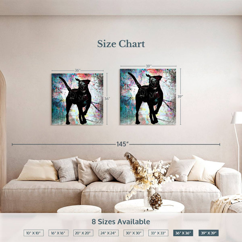 Crowle Playful Puppy III, 39" H x 39" W