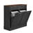 40 in. W x 14 in. D x 36 in. H Ready to Assemble Floor Base Tilt-Out Trash Kitchen Cabinet with 2-Drawer Trash Can not included-108845592