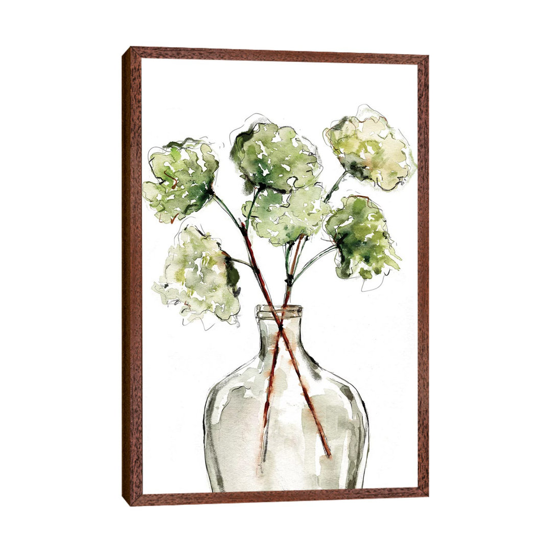 Greenery Vase II by Sara Berrenson - Print on Canvas