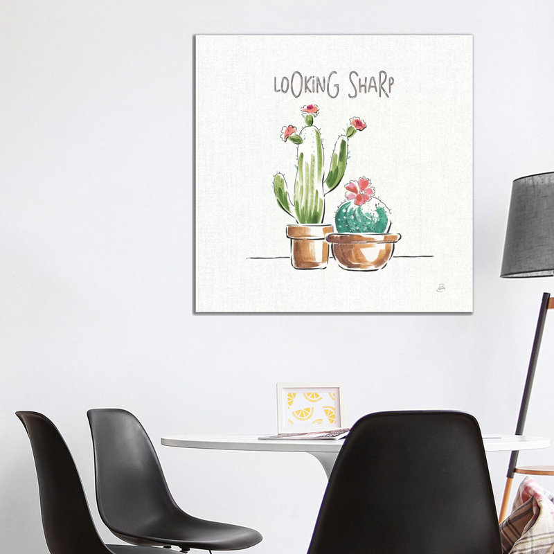 Desert Bloom III 1 Piece Wrapped Canvas Painting, 93.98 cm H x 93.98 cm W