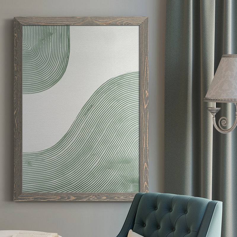 " Get Going I ", Gray, 43.5" H x 31.5" W x 1" D