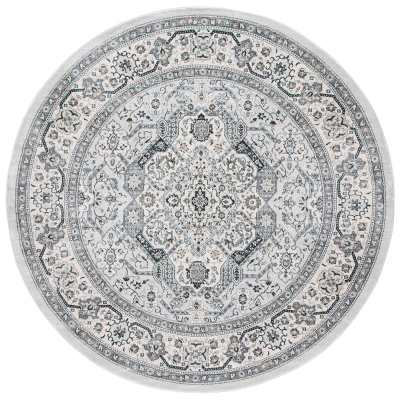 Gurseese Performance Oriental Rug, Round 4'
