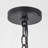 3-Light Dome Jute Pendant Light