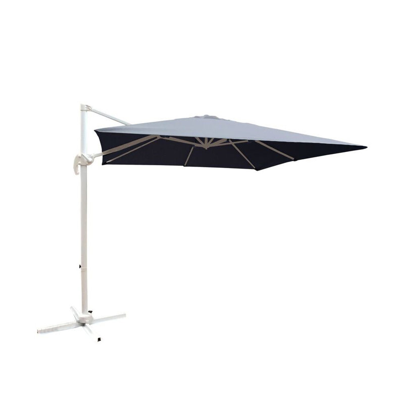 Carlo 330cm Cantilever Parasol, White