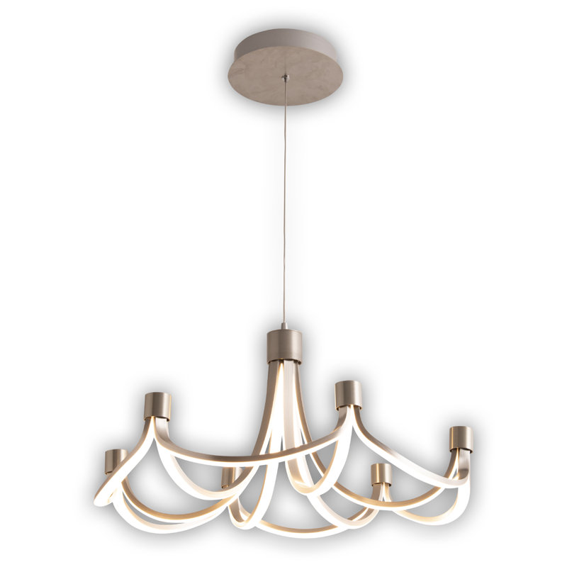 LED Chandelier 1-flame Dominic