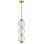 Reign 28.5" Three-Light Integrated LED Convertible Pendant