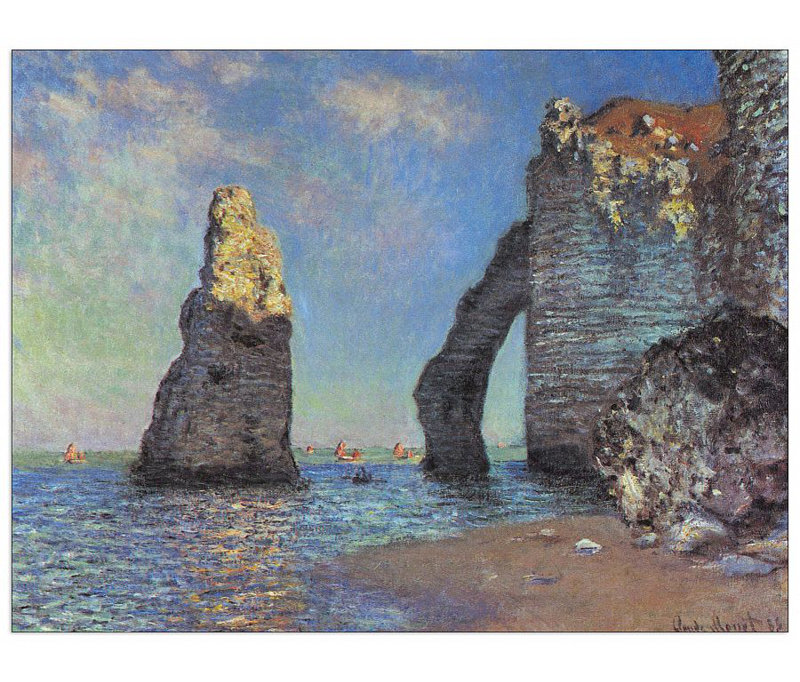 Claude Monet - Wrapped Canvas Painting, 60cm H x 80cm W x 1.8cm D