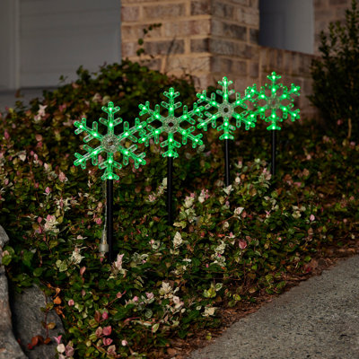 Vivvi App Based Snowflake Path Lights, 7.1" 48 LEDs
