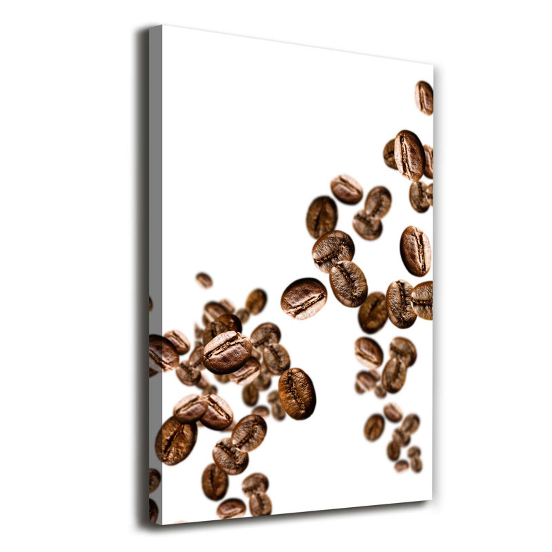 Coffee Beans - Wrapped Canvas Print