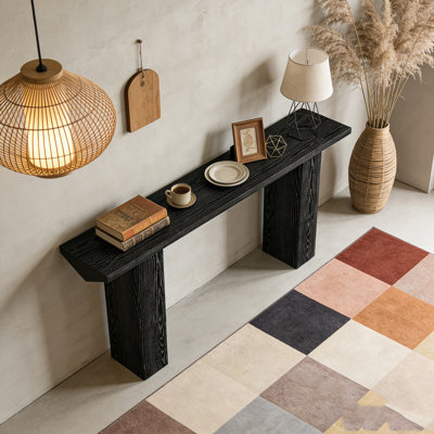 Wooden Sofa Long Entryway Table