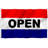 Open Sign Flag Polyester 36 x 60 in. House Flag