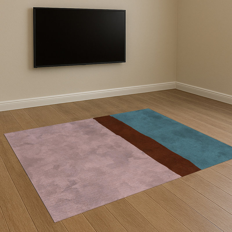Abstract Area Rug, Runner 70 x 140 cm