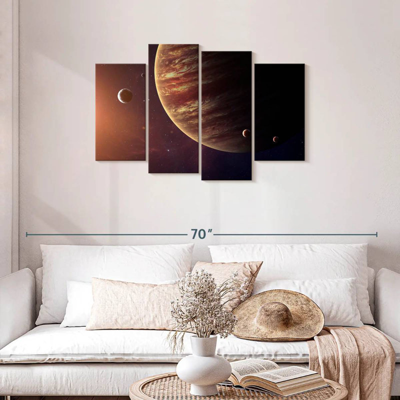 Oberle Jupiter From Space, 27"H x 43"W