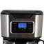 Cafetière programmable de 12 tasses Better Chef en noir avec détails en acier inoxydable Better Chef