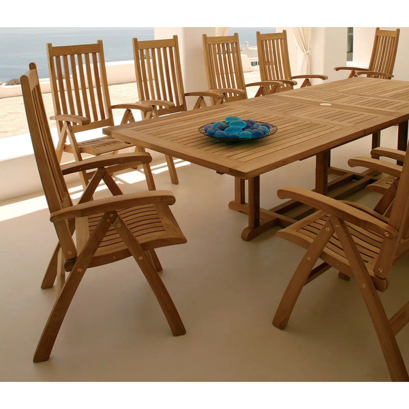 Ascot Outdoor Teak Dining Chair