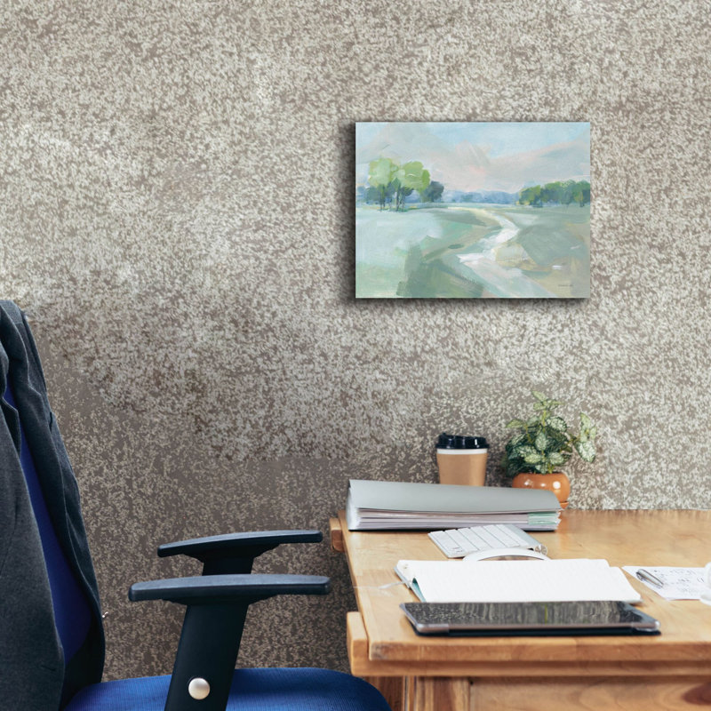 «Country Road» par Danhui Nai, art mural sur toile, H 12 po x l 16 po