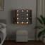 Ayarie 76mm W 55mm H Wall Mounted Required Framed Medicine Cabinet Mirror-1423744159
