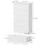 Grande commode de rangement moderne Modern-1844623312