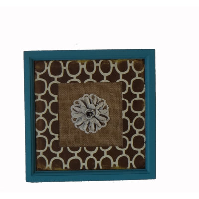 Boîte en mdf à chevrons Isom