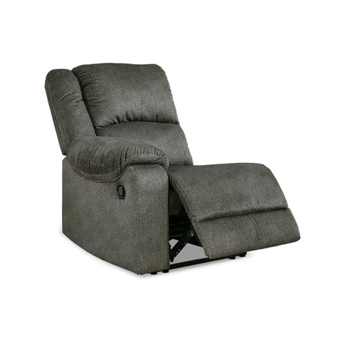 Ashley Furniture Benlocke 3 - Piece Upholstered Reclining Sectional ...