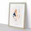 Portrait of Queen Tiye by Emile Prisse Avennes - Picture Frame Painting Print-55601457-55601456