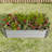 Durable Metal Planters 2 Pack 4x2x1 Ft Modern Raised Beds For Home