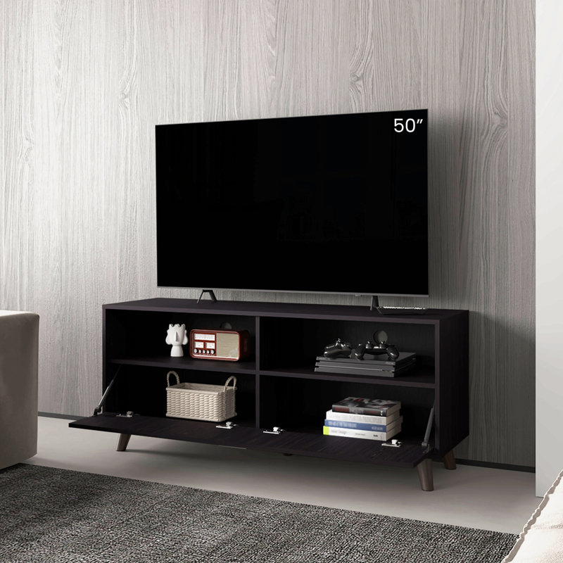Meuble télé, salon, noir