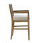 Tabouret de bar en osier