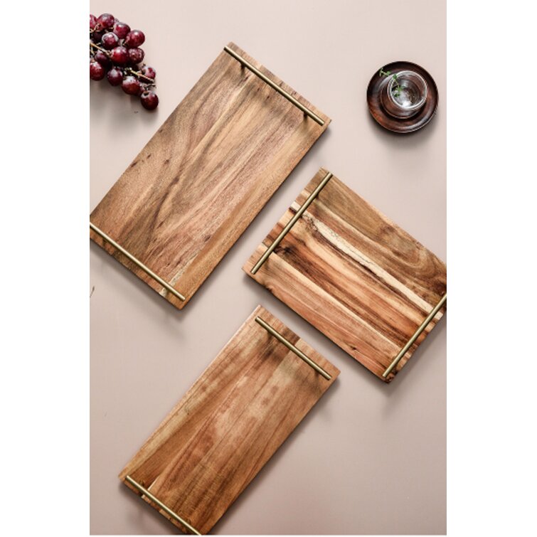 Loon Peak® Cleatus Wood Tray