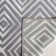 Tapis gris tissé à la main Shryock