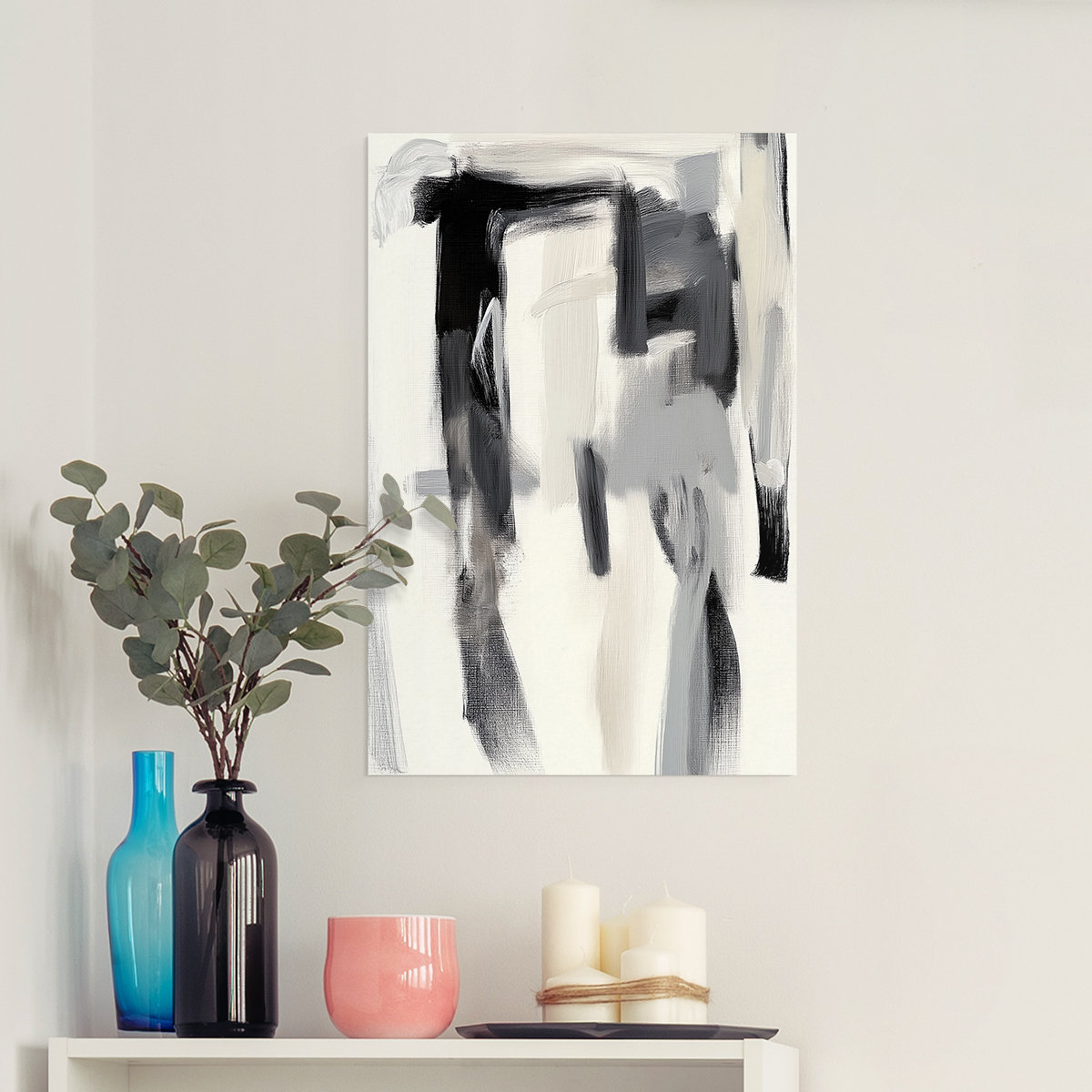 Ivy Bronx ABSTRACT Series DCCCIII -Canvas Print Only - NOT FRAMED ...