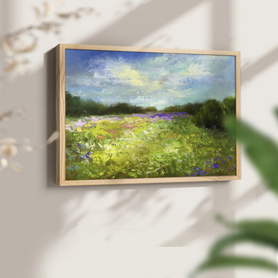 If I Had a Flower - Reproduction encadrée - Restickable