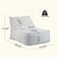 Fauteuil à billes d'extérieur, ensemble de 2-46047100