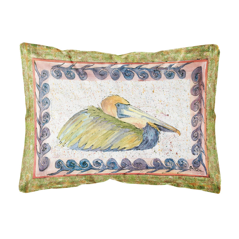 Coussin décoratif intérieur/extérieur pelican