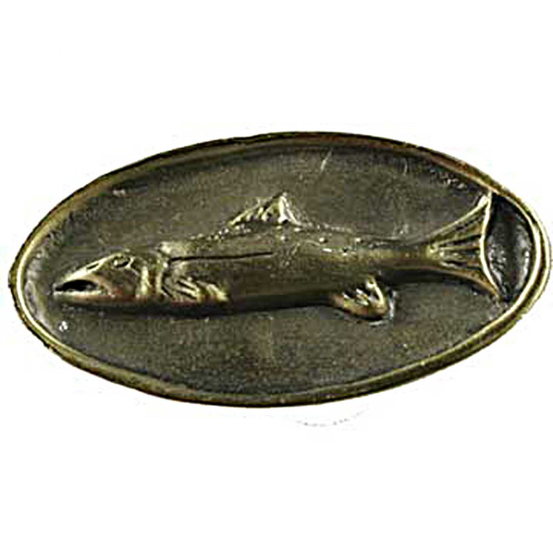 Poignée ovale surdimensionnée pour sportif, Laiton antique