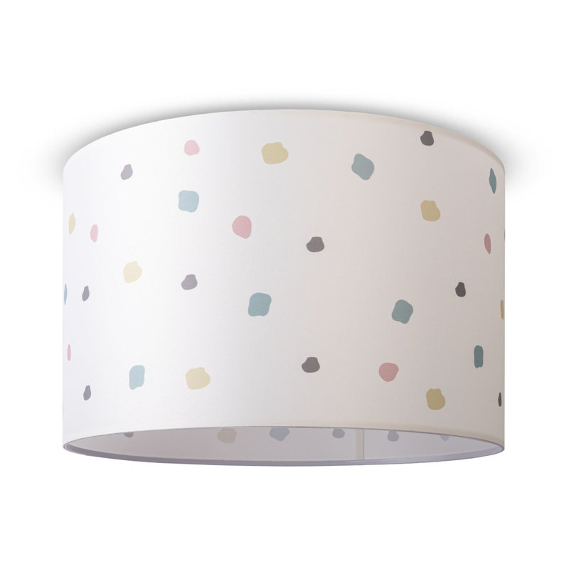 Catalan Fabric Flush Ceiling Light