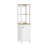 St. Clair Linen Cabinet, Two Interior  Shelves, Two Open Shelves, Single Door-908110751