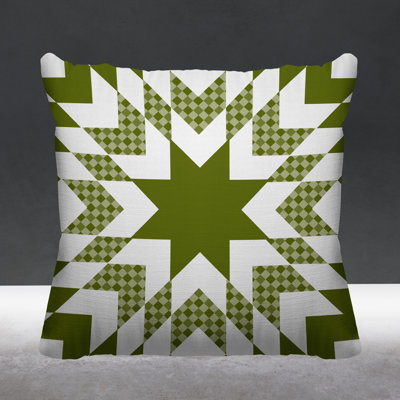 Zozo Outdoor Reversible Throw Pillow