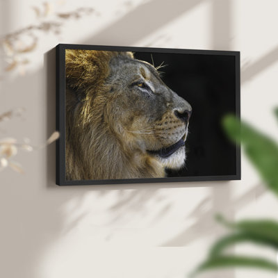 The King -Framed Print - Restickable