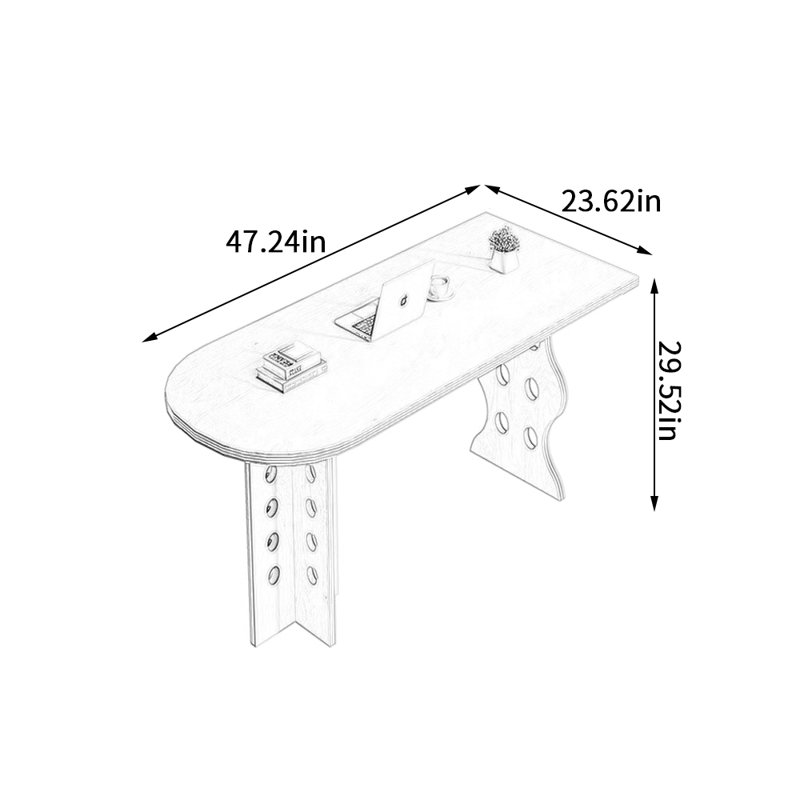 Annea, H 29,52 po x l 47,24 po x P 23,62 po