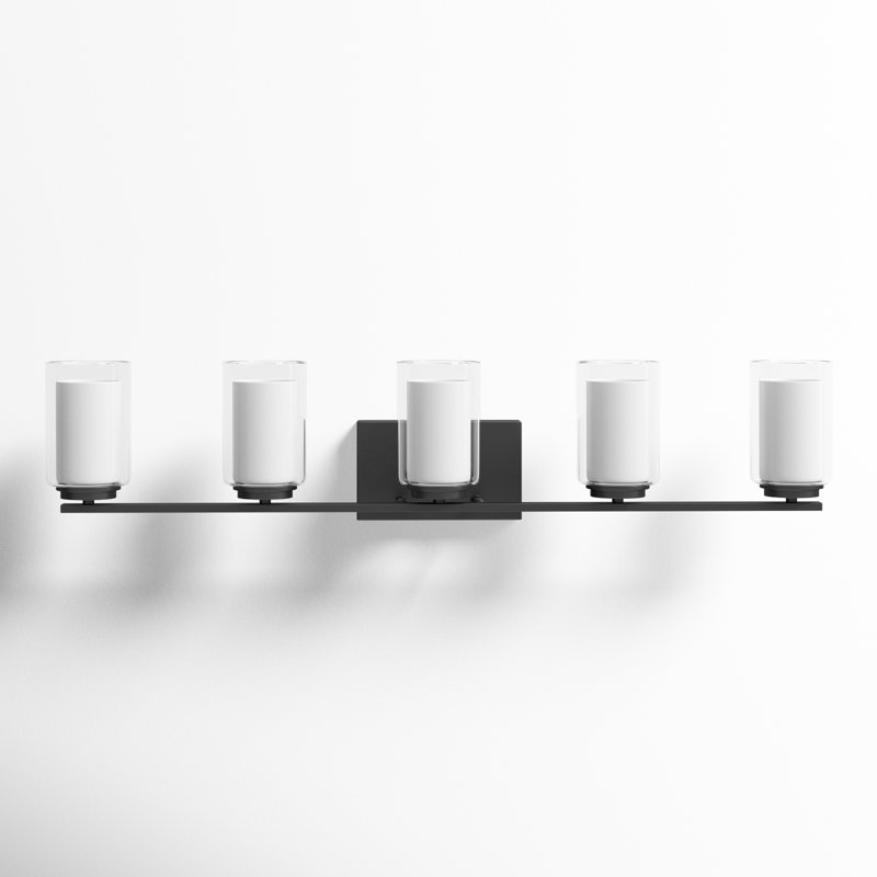 Arie 5 - Light Dimmable Vanity Light, Matte Black