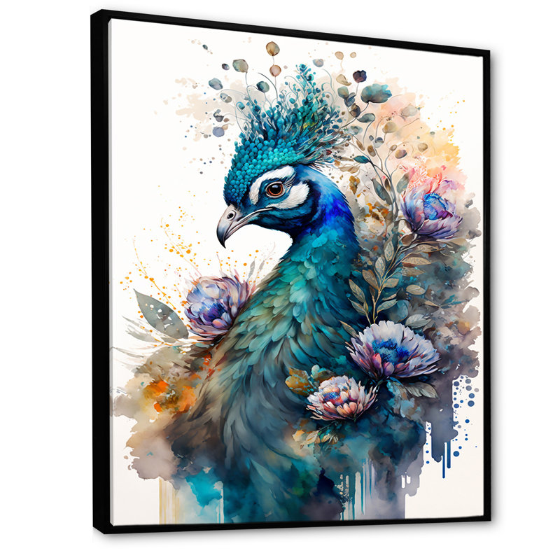 Art animalier sur toile, reproduction de faune - Portrait animalier, H 32 po x l 24 po x P 1 po
