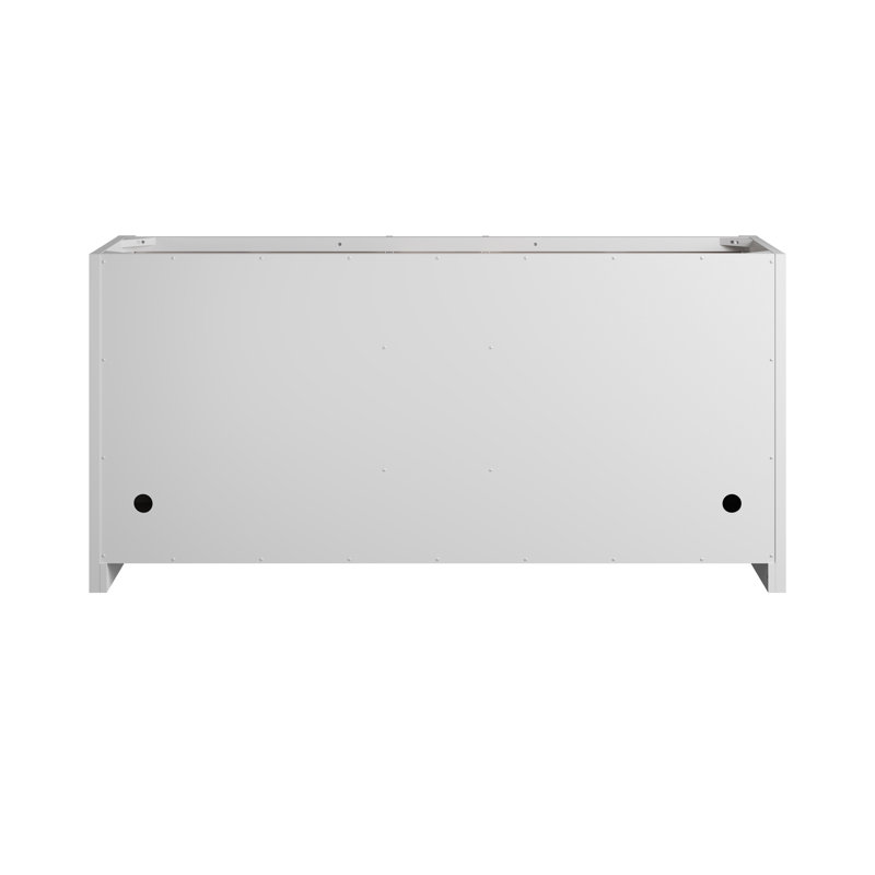 Bellshire 72" W Double Vanity, Charcoal Soapstone, Bright White