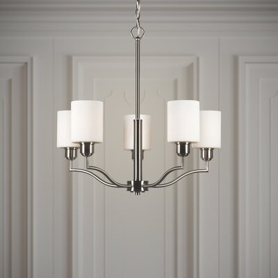 Hadrian 5 - Light Shaded Classic / Traditional Chandelier -  Wrought Studio™, 75E4E6105FE944A0A4C156DB740C7458