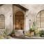16.75" 1-Light Outdoor Wall Light with Clear Glass-115680860-115680859