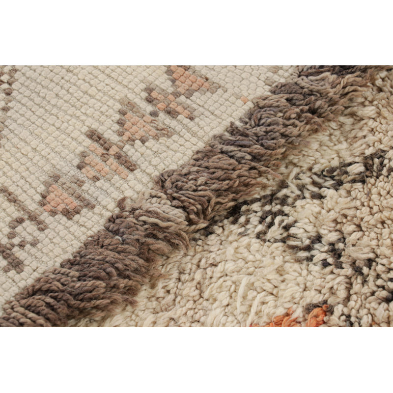 One-of-a-Kind 6’3”x11’2” Hand Knotted Area Rug