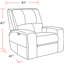 Causeuse et fauteuil inclinable électrique Mikey-90471480-135929684