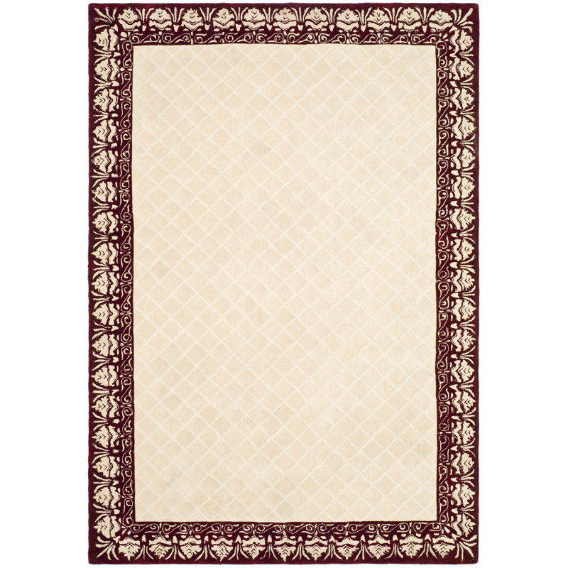 Tapis oriental performance crocheté à la main Caine Total Performance, Rectangle 3 pi x 5 pi
