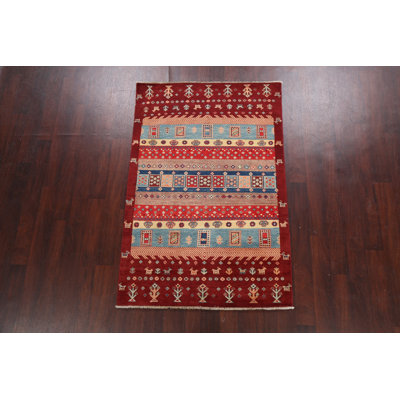 Tapis 100% super Kazak 100% teinture végétale
