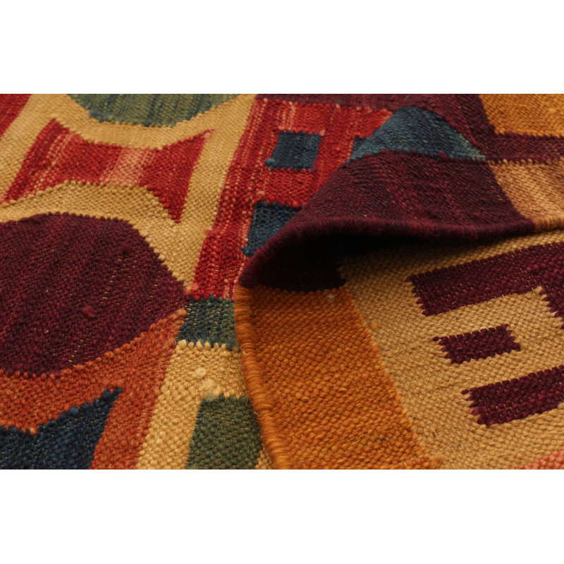 Wool Geometric Indoor Rug